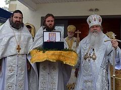 Particle of St. Alexis Toth relics gifted to Khust Diocese of Ukrainian Church