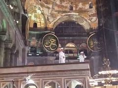 Turkey again provokes internat’l community with reading of Koran in Agia Sophia on television
