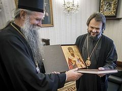 St. Petersburg Theological Academy given icon of its holy graduate—St. Mardarije
