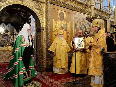 Слово в день памяти святителя Петра Московского в Успенском соборе Московского Кремля