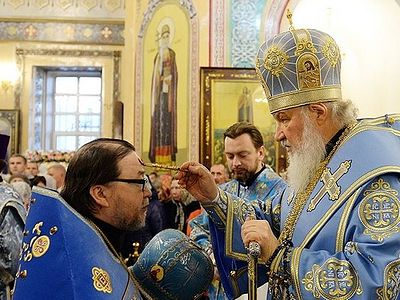 Патриарх Кирилл: Несмотря на годы истребления веры, народ остался верующим