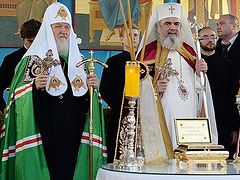 Relics of St. Seraphim of Sarov arrive in Romania