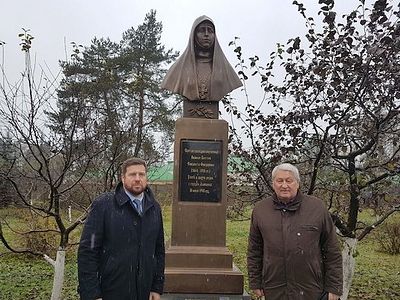 В Николо-Берлюковской пустыни открыли памятник святой Преподобномученице Елизавете Феодоровне