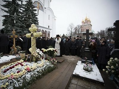 В 40-й день после кончины архимандрита Наума (Байбородина) в Троице-Сергиевой лавре почтили его память