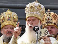 Leader of Ukrainian schismatics Philaret reportedly asks forgiveness from Russian Orthodox Church