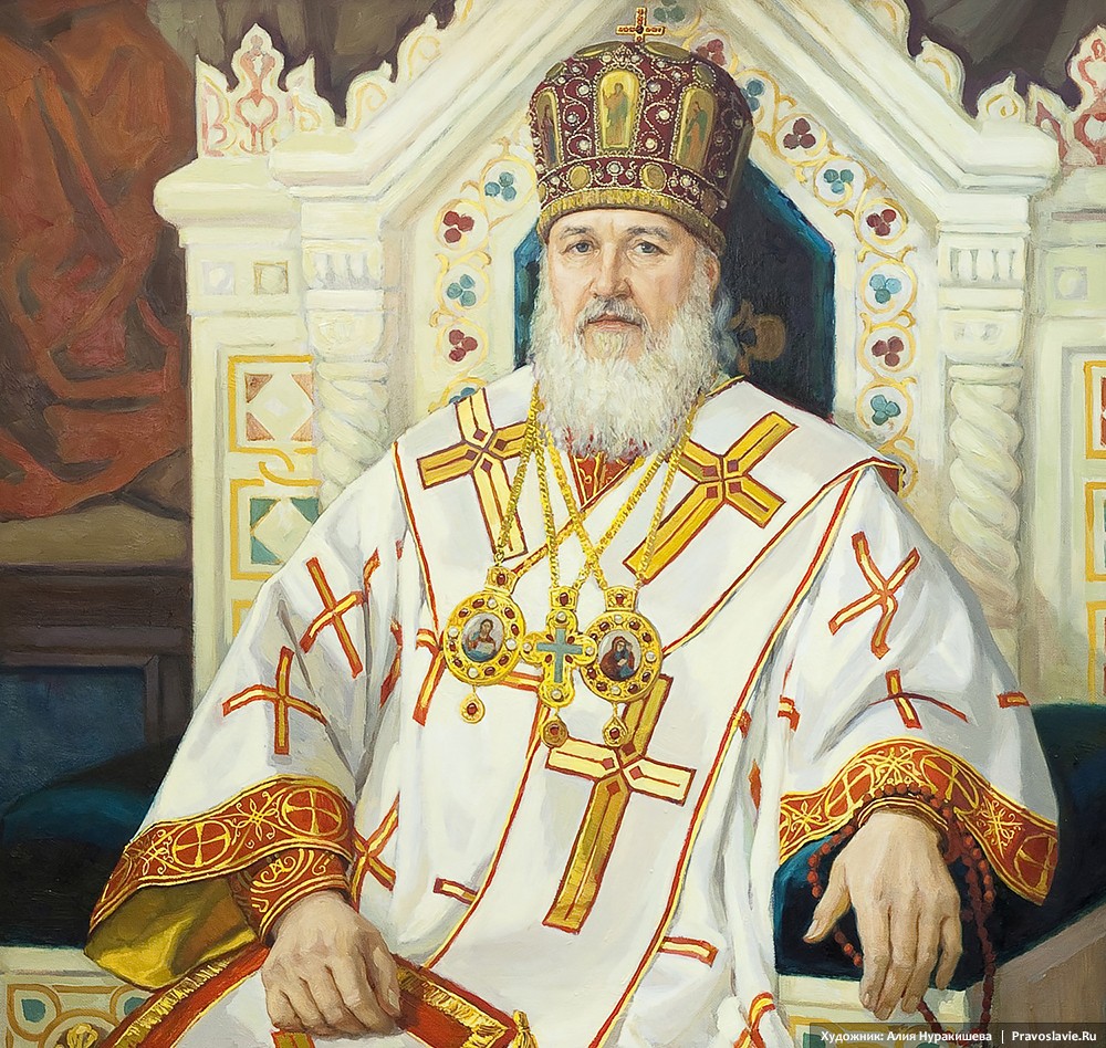 Святейший Патриарх Кирилл в Храме Христа Спасителя