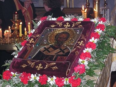 A Miraculous Icon of St. Nicholas in Indiana