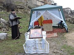 First Liturgy in 500 years celebrated near Crimean cave church