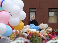 Day of mourning declared in Russia in honor of victims of fire in Kemerovo