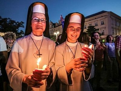 Большинство молодых европейцев уже не придерживается никакой религиозной веры