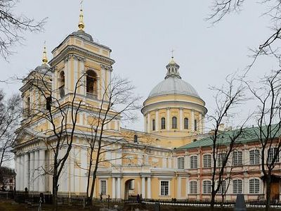 В Александро-Невской лавре состоялось отпевание Патриаршего архидиакона Андрея Мазура
