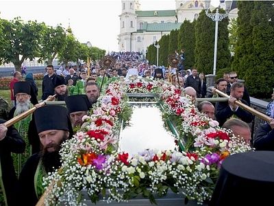 В Почаевской лавре прошли торжества по случаю дня памяти прп. Амфилохия