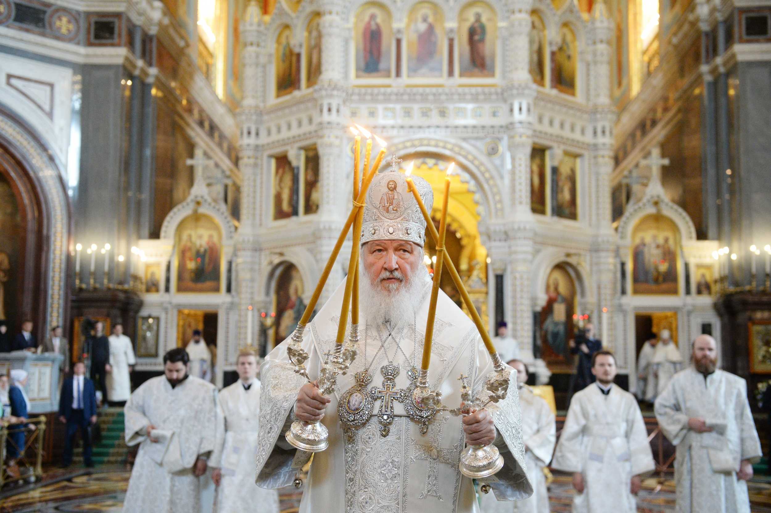 Жизнь московских патриархов. Патриарх Кирилл Вознесение Господне. Патриарх Кирилл на Вознесение. Патриарх Церковь Вознесение. Вознесение в храме храме Христа Спасителя.