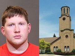 Man caught causing $100,000 of damage to Ohio Greek Orthodox church