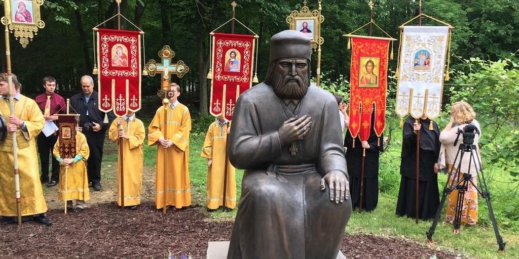 Monument to St. Seraphim of Sarov opened at Novo-Diveevo Monastery