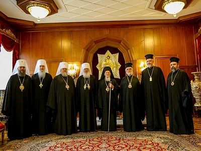В Стамбуле проходит встреча делегации Украинской Православной Церкви с Патриархом Варфоломеем