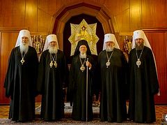 Ecumenical Patriarch tells canonical Ukrainian delegation he does not support autocephaly for schismatics
