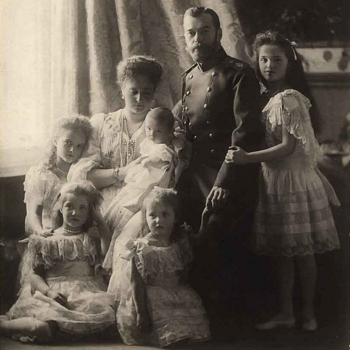Фото семьи романовых с детьми
