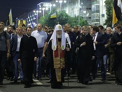 100 тысяч человек приняли участие в Царском крестном ходе