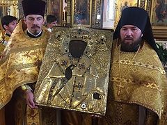 Estonian faithful celebrate 460th anniversary of appearance of miraculous icons of Mother of God and St. Nicholas