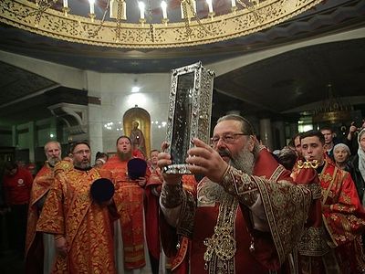 В Екатеринбурге мощам святителя Спиридона Тримифунтского поклонились более 60 тысяч человек