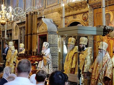 Проповедь в праздник Собора Московских святых в Успенском соборе Московского Кремля