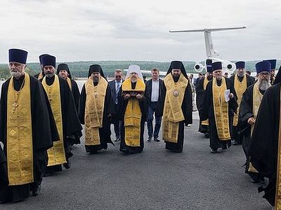 Десница святителя Спиридона Тримифунтского принесена в Красноярск