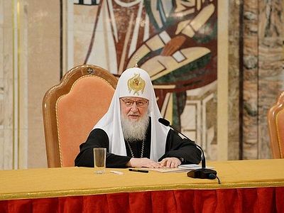 Выступление Святейшего Патриарха Кирилла на VIII Общецерковном съезде по социальному служению