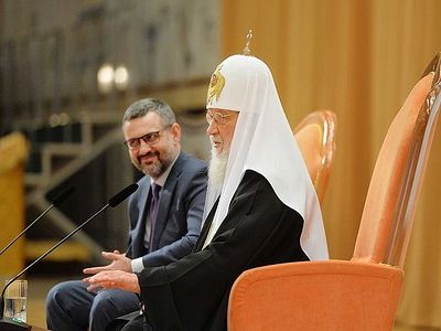 Ответы Святейшего Патриарха Кирилла на вопросы участников VIII Международного фестиваля «Вера и слово»
