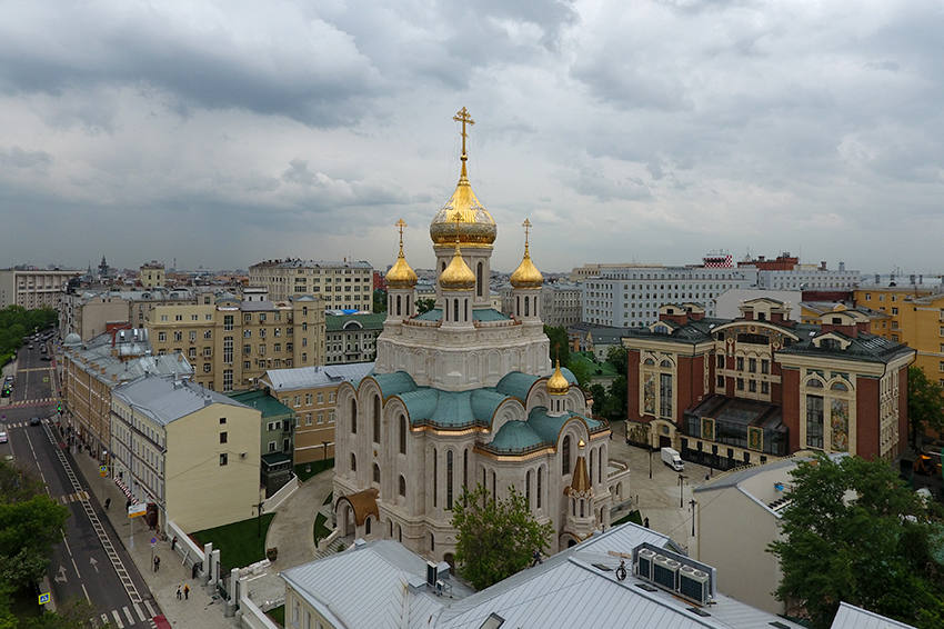 Нижний храм Сретенского монастыря