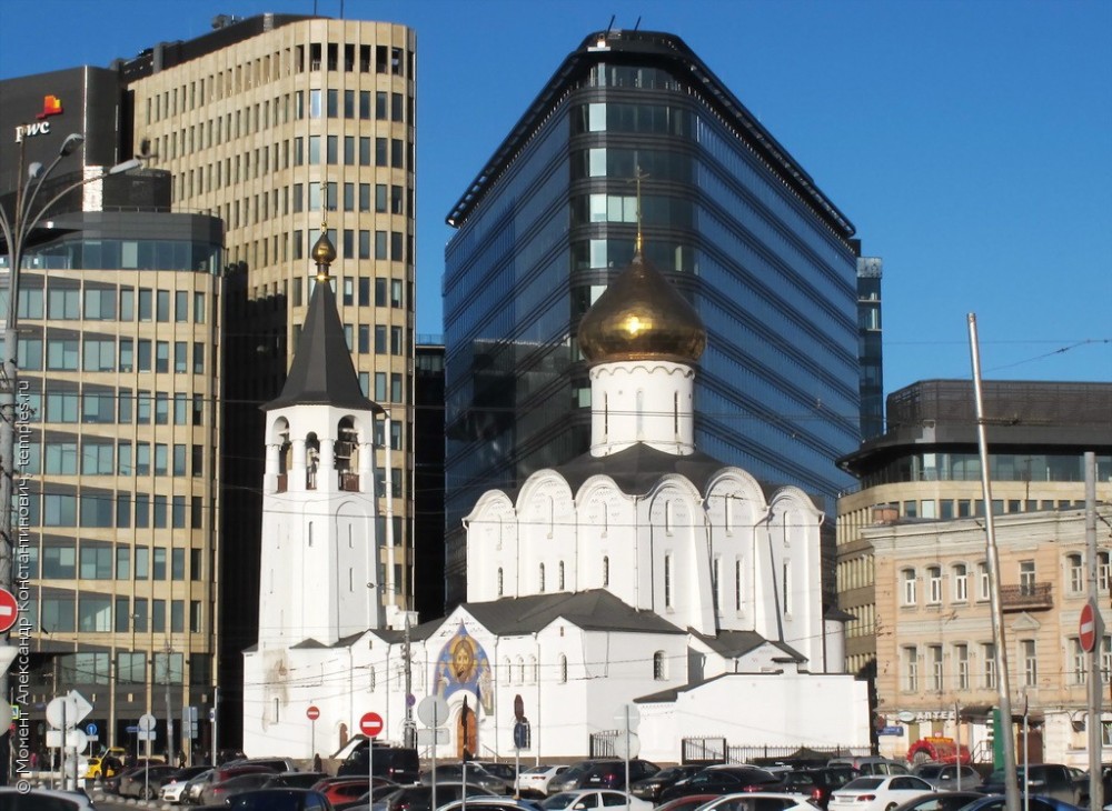 Church of St. Nicholas the Wonderworker of the Old Believer community on Tverskaya Street. 1914 – 16.
