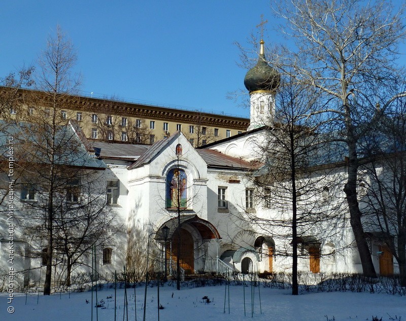 Church of St. Nicholas the Wonderworker in Novospassky Monastery (New Monastery of the Savior). 1652.