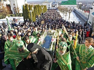 В Почаевской Лавре состоялось празднование дня памяти прп. Амфилохия Почаевского