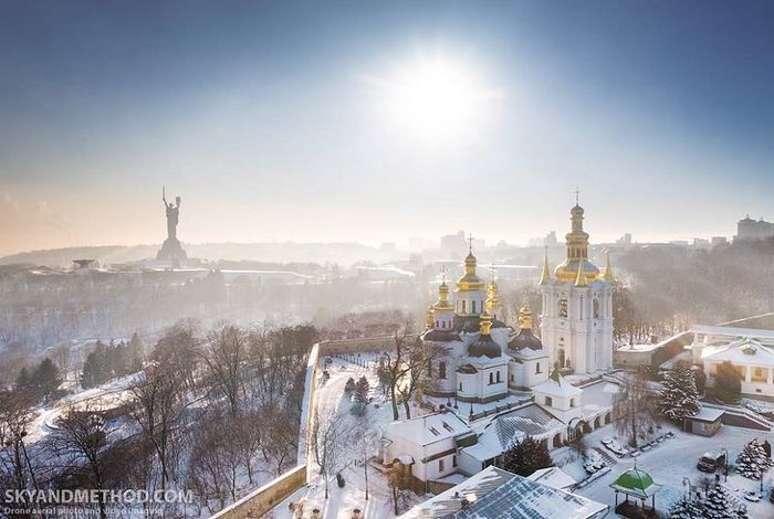 Киев зимой фото
