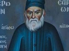 Materials submitted for canonization of Abbot Vissarion of Agathonos Monastery
