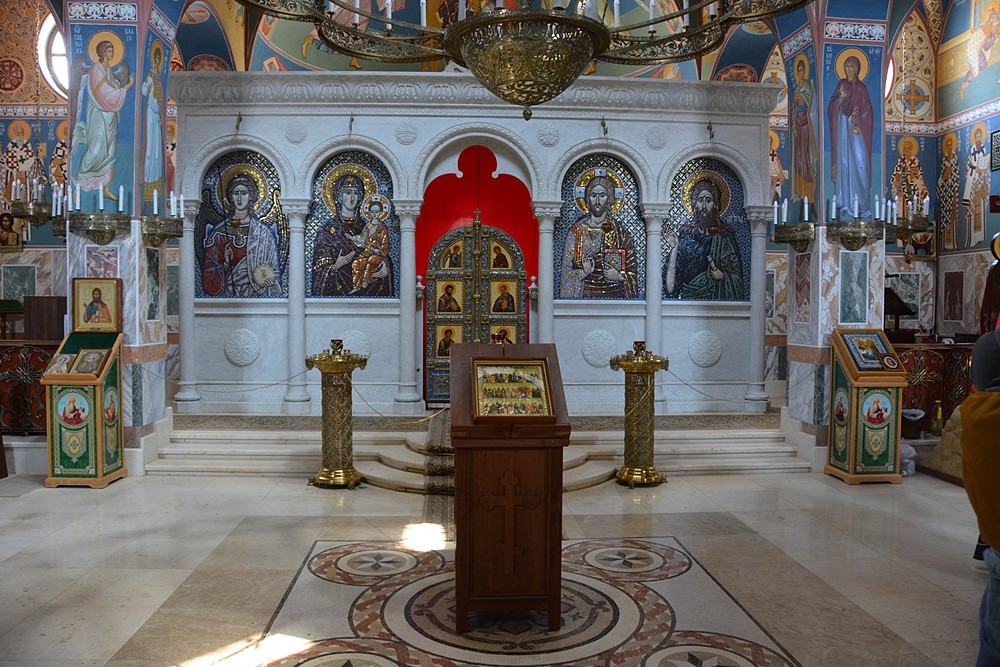 Интерьер русского храма