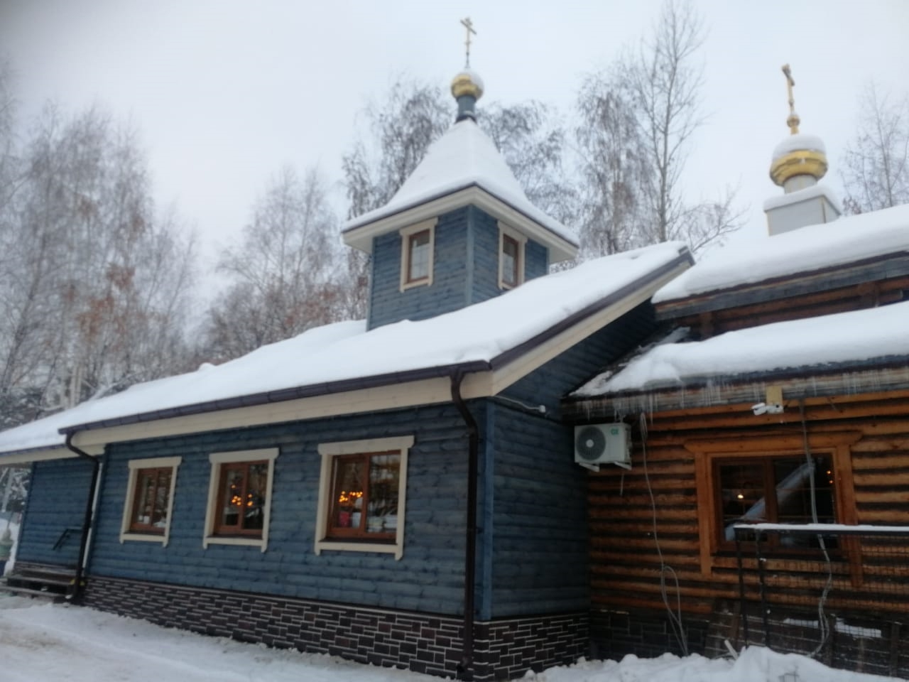 Храм на святом озере в Косино