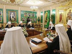 Russian Holy Synod issues statement on lawlessness and violence in Ukraine