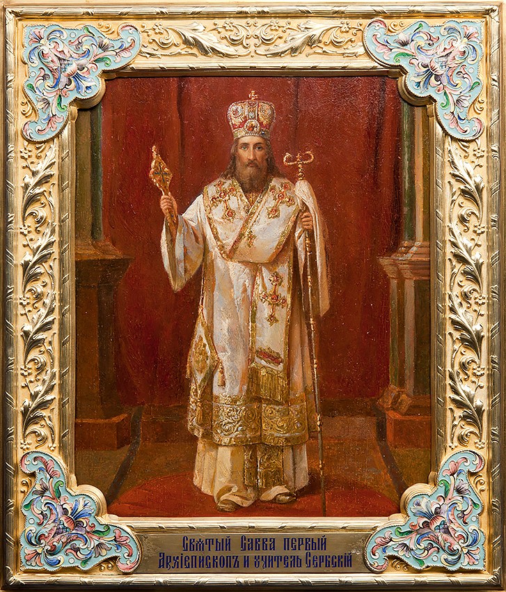 Икона св. Саввы Сербского