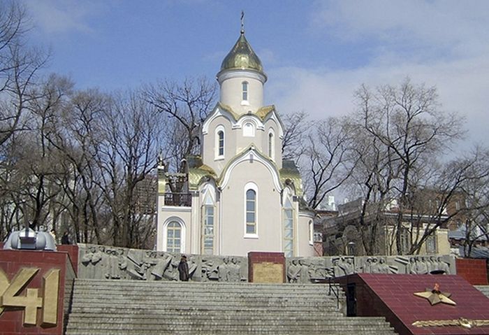 Храм Андрея Первозванного Владивосток