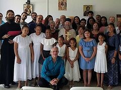 ROCOR priest receives 9 people into Orthodox Church on Caribbean island of Grenada