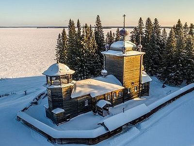 Мужской монастырь Свято-Ильинская Водлозерская Пустынь