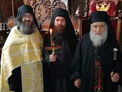 New monk tonsured at Zographou Monastery on Mt. Athos on Sunday of Orthodoxy
