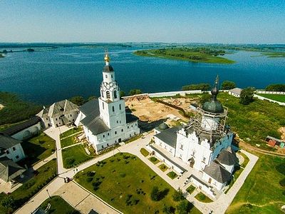 Свияжский Успенский монастырь – остров молитвы
