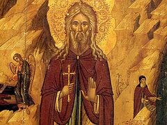 Venerable St. John the Clairvoyant, Anchorite of Egypt
