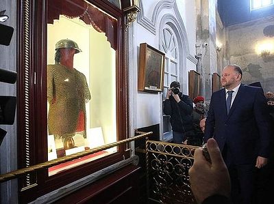 Через 90 лет в Далматовский монастырь вернулись доспехи его основателя