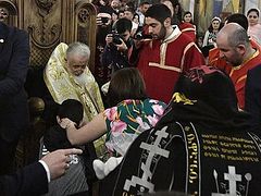 Patriarch Ilia of Georgia baptizes 777 infants in 58th mass ceremony