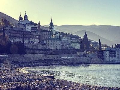 Пожар на Афоне