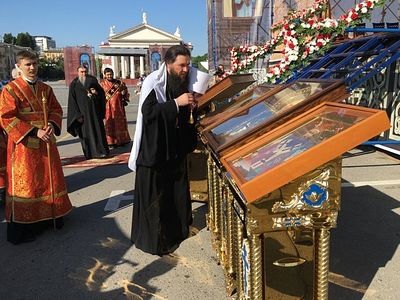 В Волгограде прошли торжества в память столетия мученического подвига святого Николая Попова