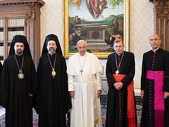 Constantinople delegation meets Pope, both sides express “hope” and “desire” for communion